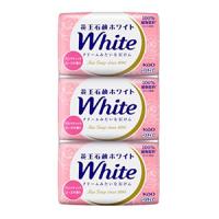 花王　石鹸ホワイト　バスサイズホワイトアロマティックローズの香り 130g×3個入 | 雑貨屋