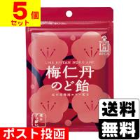 (ポスト投函)(森下仁丹)梅仁丹のど飴 60g(5個セット) | ザグザグ通販ヤフー店