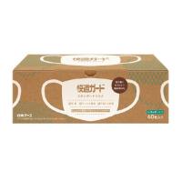 (白元アース)快適ガード スタンダードマスク レギュラー 40枚入 | ザグザグ通販プレミアム ヤフー店