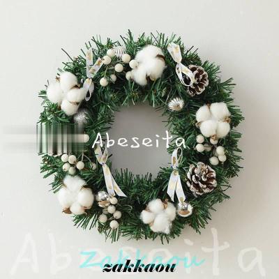 クリスマスリース 玄関 35cmの商品一覧 通販 - Yahoo!ショッピング