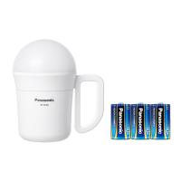 パナソニック 乾電池エボルタNEO付強力ランタン 懐中電灯 BF-BL40K-W　(31*12*22 65サイズ） | 電器と雑貨のマスコット