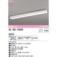メーカー欠品中5月末入荷予定 オーデリック 　LEDベースライト XL551532Ｒ　反射笠付1灯  R15高演色タイプ　FL40W×1灯相当　メーカー直送 | 電器と雑貨のマスコット