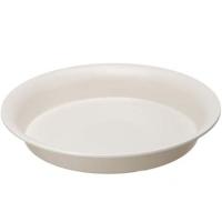 鉢皿 クラフトプレート 18型用 ホワイト【アップルウェアー 鉢受皿 4905980432468】 | zakka来福JUNE