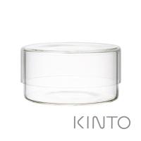 KINTO キントー SCHALE ガラスケース 300ml クリア(ガラス 保存容器 キャニスター 浅型 ガラスキャニスター おしゃれ) | 雑貨のねこや