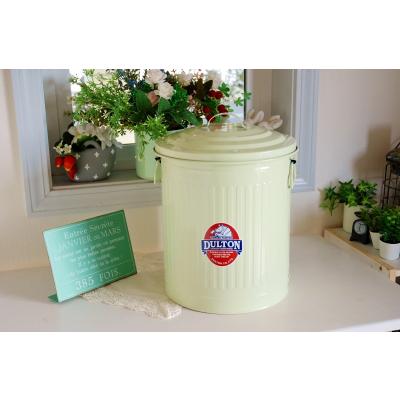 ブリキ缶 アンティーク（ゴミ箱、ダストボックス）｜インテリア雑貨