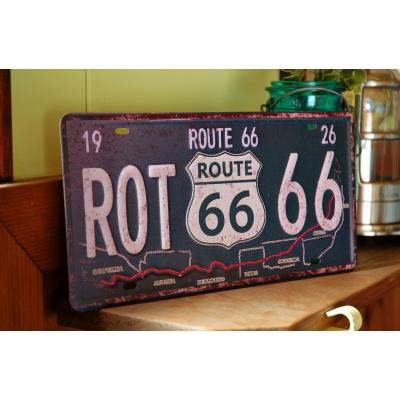 アメリカン レトロ ナンバープレートルート66の商品一覧 通販 - Yahoo