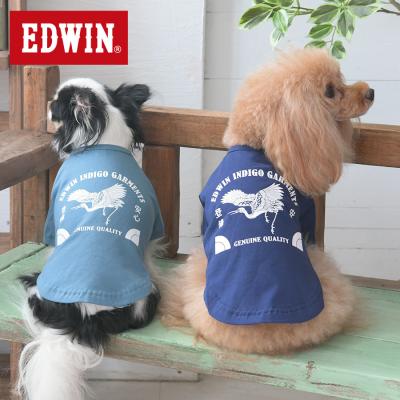 ④犬用 服(2L)ネイビー新品未使用タグ付きEDWIN（エドウイン）