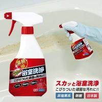 業務用スカッと浴室洗浄 A-02 1008813 500ml 風呂掃除 洗剤 水垢 黒ずみ お風呂の床 浴槽 | ザッカルヤフー店