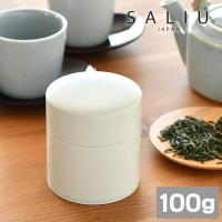 茶缶 100g LOLO ロロ 茶筒 ブリキ製 スチール製 日本製 240ml 紅茶 緑茶 コーヒー 保存容器 キャニスター シンプル SALIU サリュウ 江東堂 | 雑貨ショップドットコム