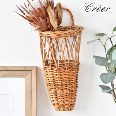 花瓶台、フラワースタンド（素材：籐、ラタン）｜花瓶、花台｜花