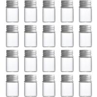 小瓶 ガラス瓶 小分け ミニボトル 小物 保存 容器 保管 20個セット( 6ml) | ゼブランドショップ