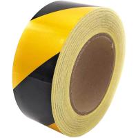 警告テープ 危険表示 幅5cm 長さ50m 安全テープ 立入禁止 トラ表示テープ トラテープ( 黄色　黒,  幅5cmx長さ50m) | ゼブランドショップ