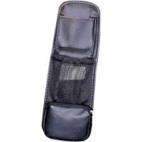 収納ポケット 車用 カーシートポケット シートサイド メッシュネット PUレザー 3色( ブラック) | ゼブランドショップ