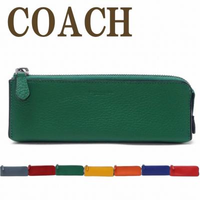 【日本未入荷！】　COACH コーチ ペンケース パスケース 黒 筆箱　定期入 日本未入荷！】 COACH コーチ ペンケース パスケース 黒 筆箱