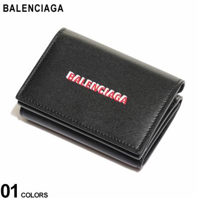 ⭐️新品未使用⭐️　バレンシアガ　クラシックミニ　コンパクトウォレット　コラボ 極美品◇バレンシアガ クラシックミニ コンパクトウォレット 三