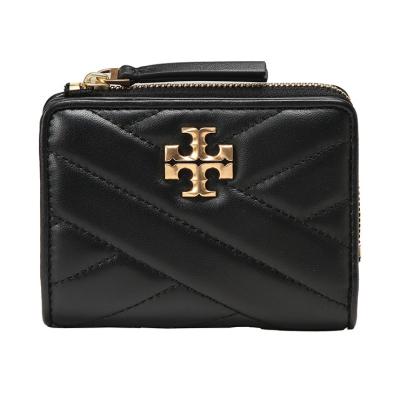 TORY BURCH レディース二つ折り財布（色：ブラック系）｜財布