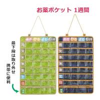 お薬ポケット1週間【181210 投薬カレンダー 薬カレンダー 薬の飲み忘れ防止 薬入れ くすり整理 スケーター】