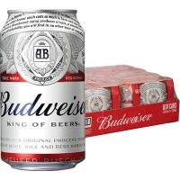 ABI バドワイザー 330ml×24本 ケース ビール Budweiser   アンハイザー・ブッシュ・インベブ u-sa | 酒のZenjinヤフーショッピング店