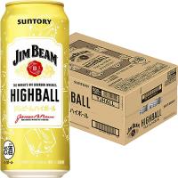 サントリー ジムビーム ハイボール 500ml×24本 ロング缶 ケース バーボン u-yu | 酒のZenjinヤフーショッピング店