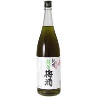 中野BC 紀州 緑茶梅酒 1.8L瓶 1800ml 和歌山産 南高梅 u-yu | 酒のZenjinヤフーショッピング店