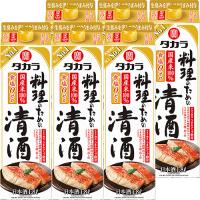 宝酒造 タカラ 料理のための清酒 1.8Lパック 1800ml×6本 料理酒 1ケース u-yu | 酒のZenjinヤフーショッピング店