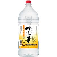 福徳長酒類 博多の華 麦 25度 4L ペットボトル 4000ml×4本 1ケース u-yu | 酒のZenjinヤフーショッピング店