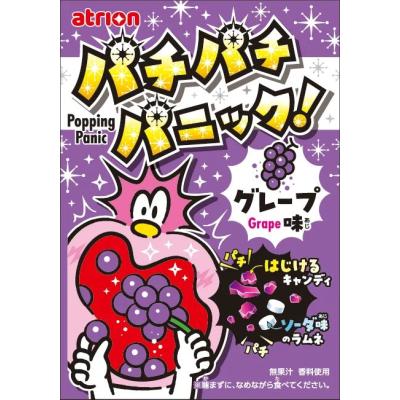 パチパチパニック グレープ味 5g入×24個 1BOX アトリオン（株） : 善