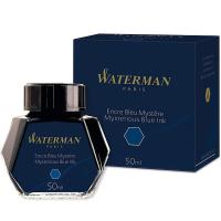 ウォーターマン専用 WATERMAN ボトルインク ミステリアスブルー ブルーブラック 50ml | SHOP GTO
