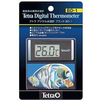 テトラ (Tetra)デジタル水温計 ブラック BD-1 水温計 アクアリウム 熱帯魚 メダカ 金魚 | zenzai@shop