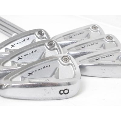 良品です。Yamaha Inpres X、 6〜PAS、7本アイアンセット インプレスX Zキャビティ (5本セット )アイアン TBX-512i