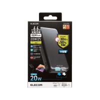 モバイルバッテリー 20000mAh USB Power Delivery規格に準拠 接続機器からの給電を防ぐ強制出力モードを搭載: DE-C34-20000BK | ZeTTAPlace