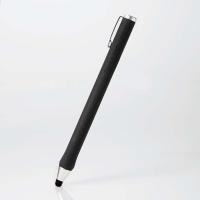 タッチペン ペンの軸径が10mmと通常のタッチペンより太めで持ちやすいボールペン型 ペン先に高密度ファイバーチップ採用: P-TPBPENBK | ZeTTAPlace