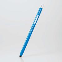 タッチペン 細軸タイプ ペン先に高密度ファイバーチップを採用し超感度を実現、三角形で持ちやすい形状: P-TPEN02SBU | ZeTTAPlace