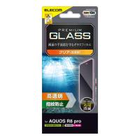 AQUOS R8 pro用液晶保護ガラスフィルム 高精細液晶を損ねない高い透明度とガラス特有のなめらかな指滑りを実現: PM-S231FLGGS | ZeTTAPlace