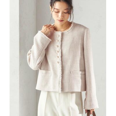 ノーカラージャケット グレー（SHIPS）（色：ブラック系）のおすすめ