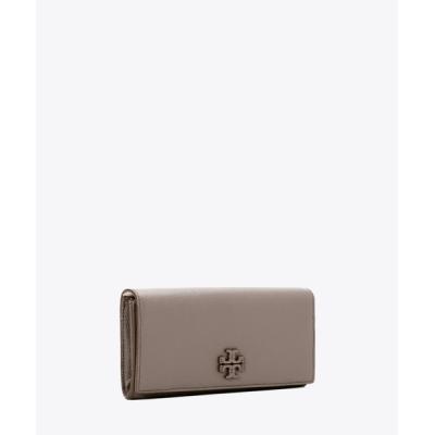 【新品】TORY BURCH グレー 長財布 TORY BURCH（トリーバーチ） 長財布 レディース ウォレット ブラック