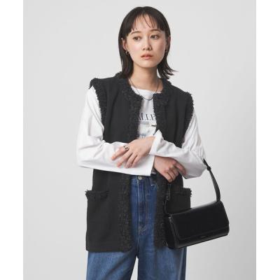 美品✨ドゥロワー ニットベスト フリンジ ブラック 2026年最新】ドゥロワー フリンジ ベストの人気アイテム - メルカリ