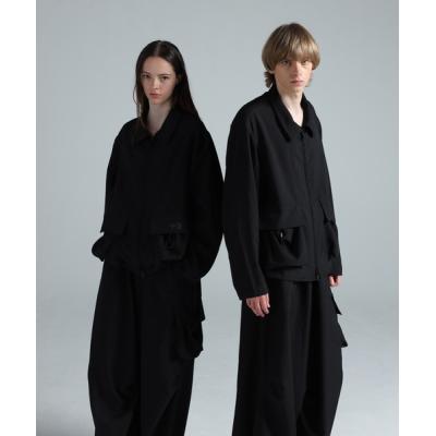 Y-3 メンズコート、ジャケット（色：ブラック系）｜ファッション