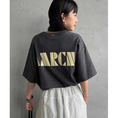 今期新作　新品未使用　アメリカーナ　別注　ロゴトップス Americana（アメリカーナ）カレッジロゴスウェット