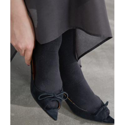 PIPPI CHIC ブラックパンプス 新品未使用 25センチ PIPPICHIC（ピッピシック） バレエシューズ パンプス 「PIPPICHIC