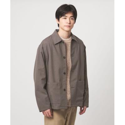 メンズカバーオール（色：ブラウン系）｜コート、ジャケット