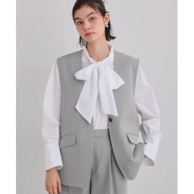 ［未使用］TAKEO KIKUCHI ジレ グレー LL ビジネス フォーマル タケオキクチベスト（TAKEO KIKUCHI）（性別：レディース）の商品一覧