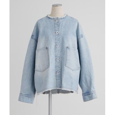 ノーカラーデニムジャケットのおすすめ人気商品一覧 通販 - Yahoo