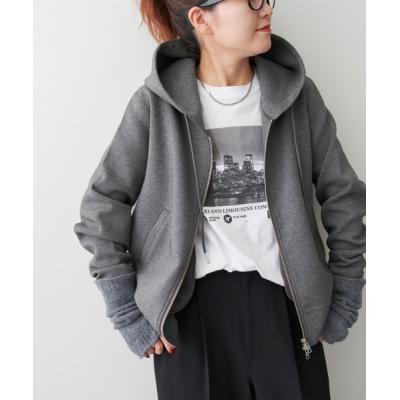 グレーパーカー（ジップ、ボタン：ジップアップ）のおすすめ人気商品