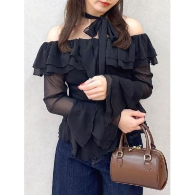ティアードフリルブラウスのおすすめ人気商品一覧 通販 - Yahoo