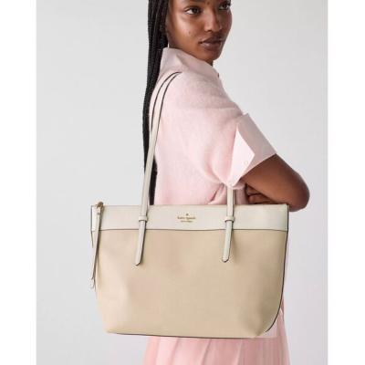美品 kate spade ホワイトトートバッグA4可 大容量バッグ ケイトスペード バッグ A4サイズのおすすめ人気商品一覧 通販 - Yahoo