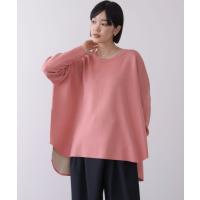 ニット セーター リバーシブルダブル丸首ポンチョ風ニット レディース | ZOZOTOWN Yahoo!店