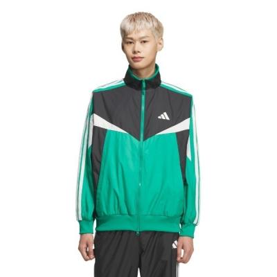 ナイロンジャケット adidas（ファッション）（色：ブルー系）の商品