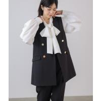 ベスト ジレ 「はあちゅう*Bou Jeloud」テーラーカラーベスト レディース | ZOZOTOWN Yahoo!店