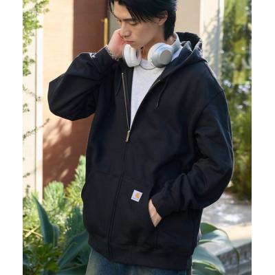 【カーハート】ジップパーカー　黒　2XL 厚手　人気カラー Carhartt（カーハート） パーカー CARHARTT MIDWEIGHT HOODED ZIP